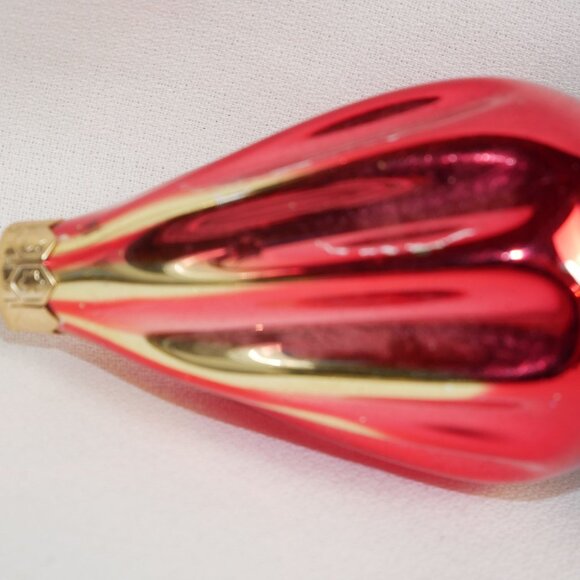 Radko "Eternal Flame" Olympic Torch Motif Triple Drop Ornament Rare Vintage ~8" - Picture 9 of 10